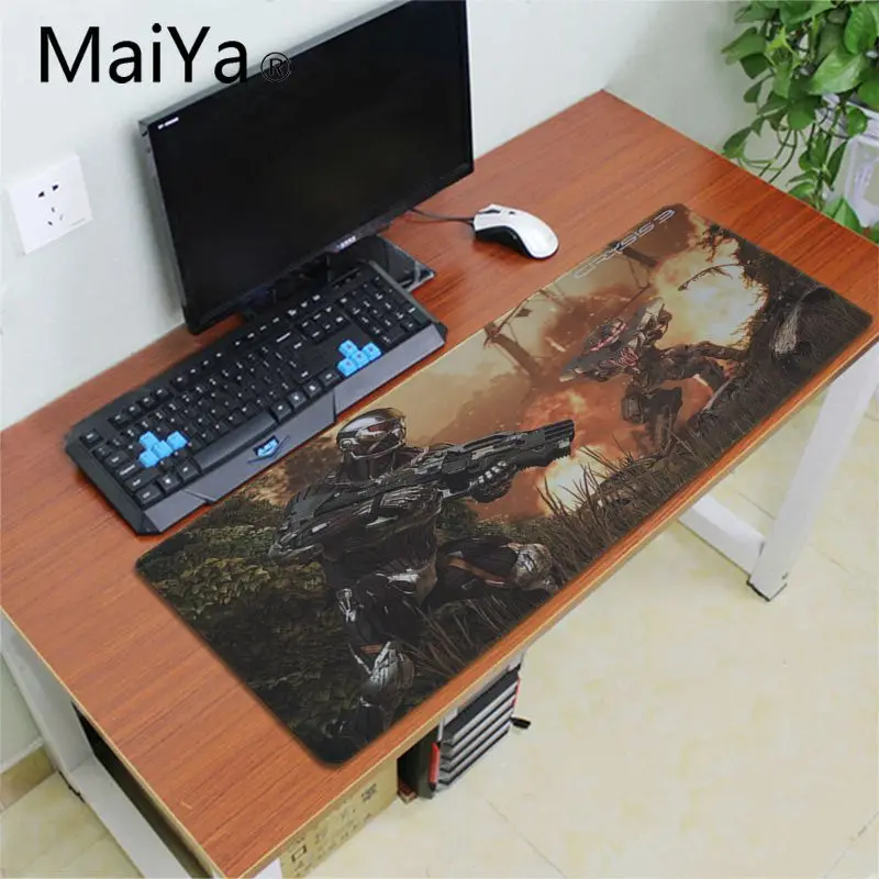 Lock Edge 30x80cm MaiYa Cool New crysis красивый коврик для мышки в стиле аниме большая акция большой игровой коврик для мыши клавиатуры коврик - Цвет: Lock Edge 30x80cm
