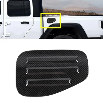 

for Jeep Wrangler JL 2018 2019 Gladiator JT 2020 Fuel Tank Cap Decoration ABS Red/Carbon Fiber/Chrome Car External Accessories