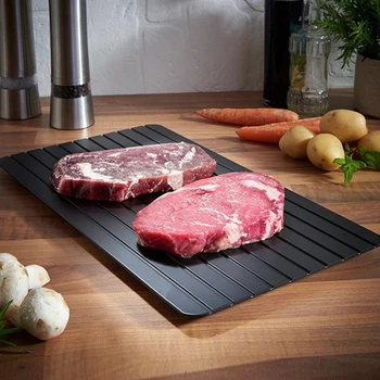 

Fast Defrost Tray Thaw Master Frozen Food Meat Fruit Quick Defrosting Plate Board Defrost Kitchen Gadget Tool Keukenhulpjes