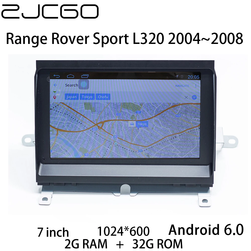 Car Multimedia Player Stereo GPS DVD Radio Navigation Android for Land Rover Range Rover Sport L320 2004~2008