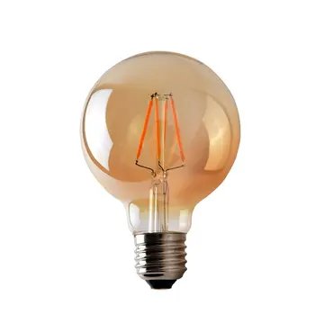 

4W G45 E27 LED Light LED Bulb Retro Edison Clear Amber Cover LED Filament Antique Vintage Glass Lamp Tunable Light Free Shipping