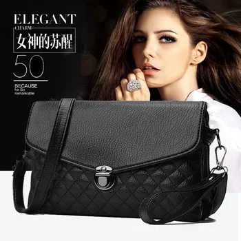

Women's Bag New Single - Shoulder Bag Ladies Pu Large - Capacity Fashion Ling Embroidery Thread Lock Women's Bag
