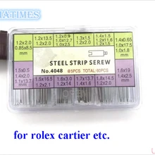 Универсальный соединительный винт из нержавеющей стали для часов Rlx Carter 60 штук