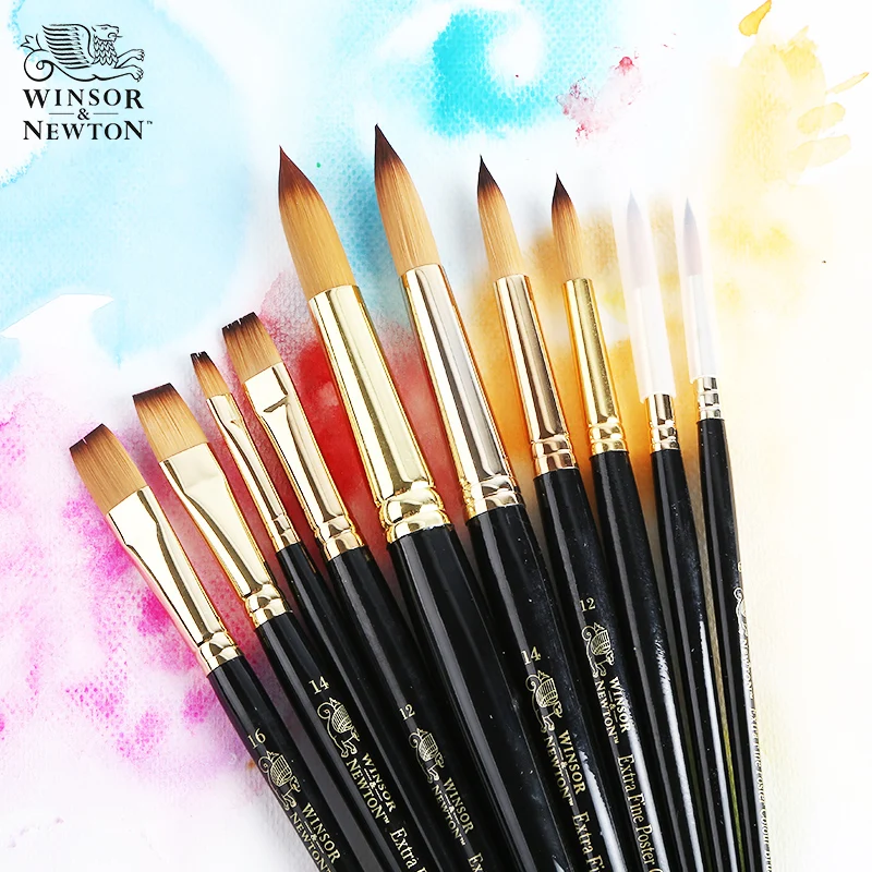 Uk Winsor Newton 7 Series Watercolor Brush Set Hand Made Mink Hair Hand  Painted Watercolor Pen Art Tool For Students At Supplies - Paint Brushes -  AliExpress