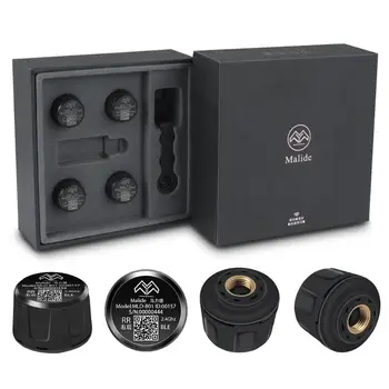 

High Quality Tire Pressure Alarm Car TPMS 4PCS Sensor Tire Pressure Monitoring System Tire Pressure Monitoring Mobile APP