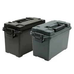 Boîte à munitions en plastique, Style militaire 30/50, boîte à balles tactiques, légère, haute résistance, caisse d'accessoires 