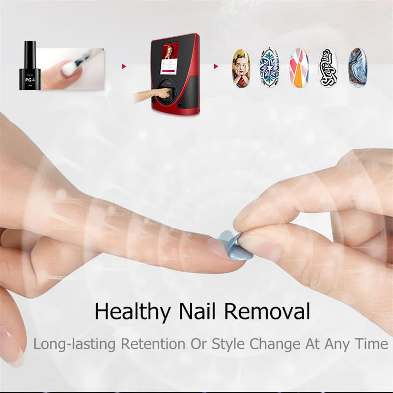 Мобильный принтер для ногтей O2Nails профессиональное оборудование дизайна