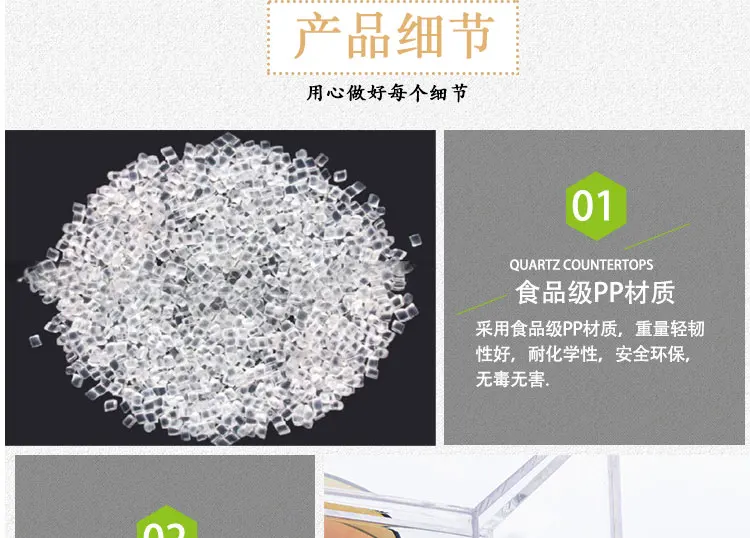 Acrylic 4 Layer Stationery Storage Box Glasses Display Stand Desktop Pencil Cup Organizer For Desk Accessory