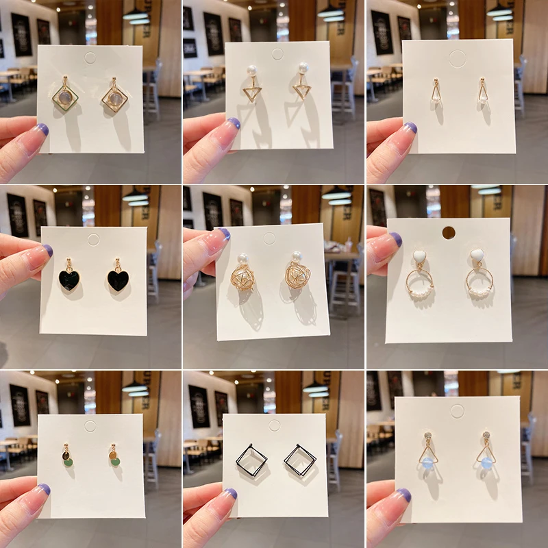 

2020 new fashion jewelry charm small pendant earrings ladies gifts