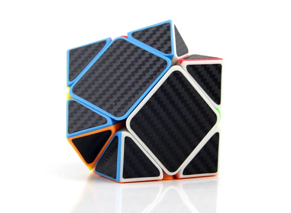 MoYu MeiLong косой магический куб, наклейка из углеродного волокна, косой Нео скоростной куб, головоломка, антистресс, развивающие игрушки для детей