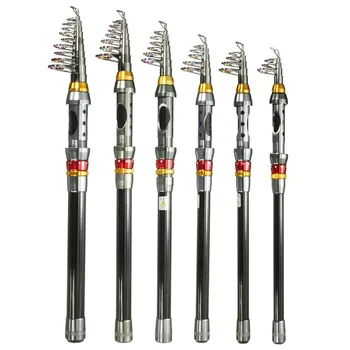

Carbon Fiber Telescopic Fishing Rod Portable Spinning Fishing Rod Pole Travel Sea Boat Rock Fishing Rod