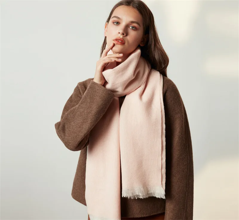 Роскошный бренд плед Зимний шарф мягкий теплый кашемировый шарф женская модная шаль для дам шарфы обертывания Дизайн Шерстяной палантин