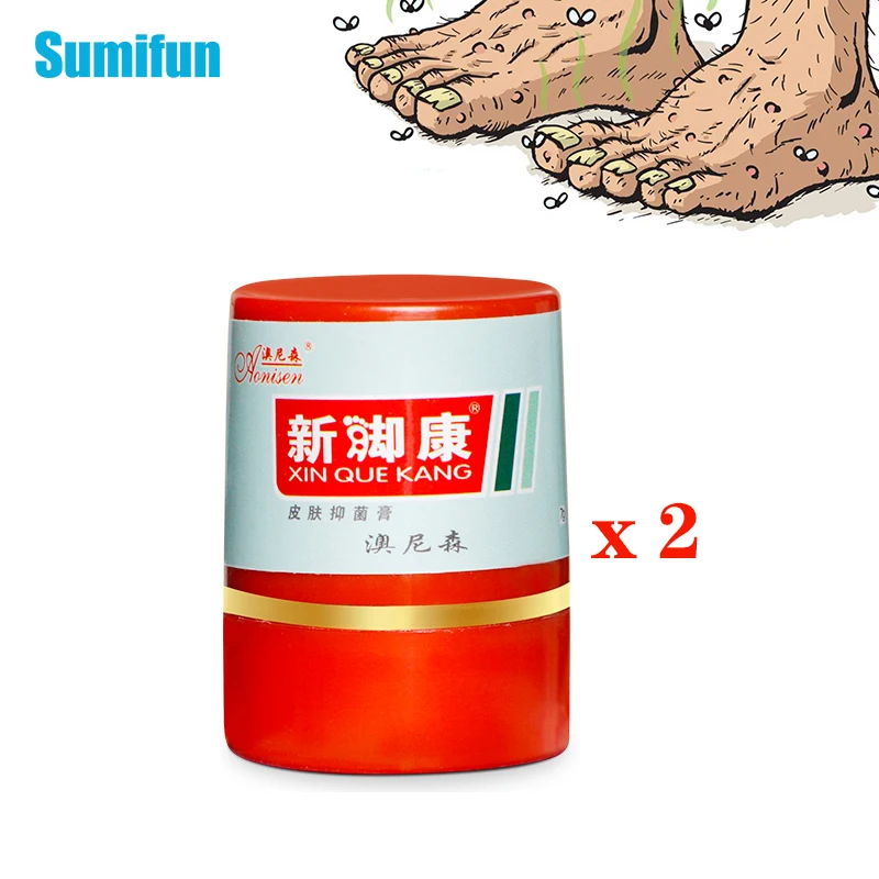 Антибактериальный крем от зуда для стоп 2 шт. | Красота и здоровье