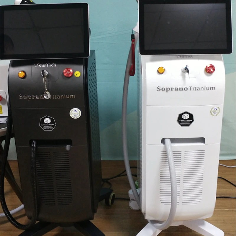 10 Off! 1600w 1800w 2022 Newest Soprano Titanium/808 Diode Laser Hair