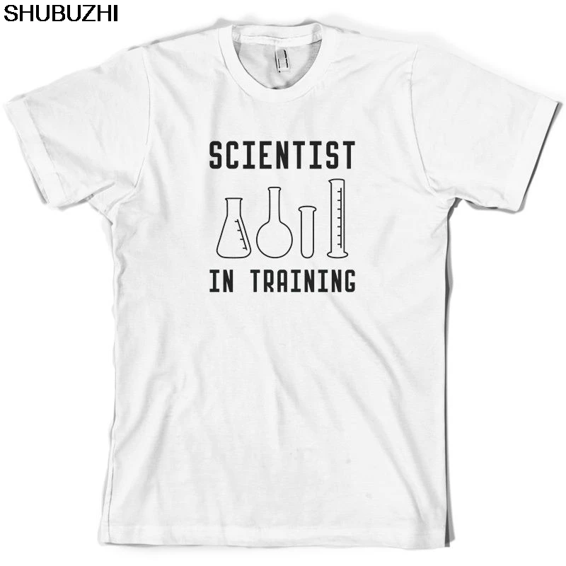 Мужская футболка с надписью Science Chemistry Geeky shubuzhi летние модные мужские