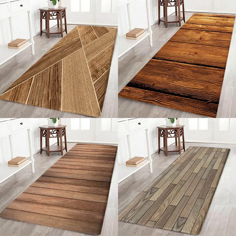 

Plate floor pad Plate type flower type printing Anti-Slip absorbent flannel home floor pad