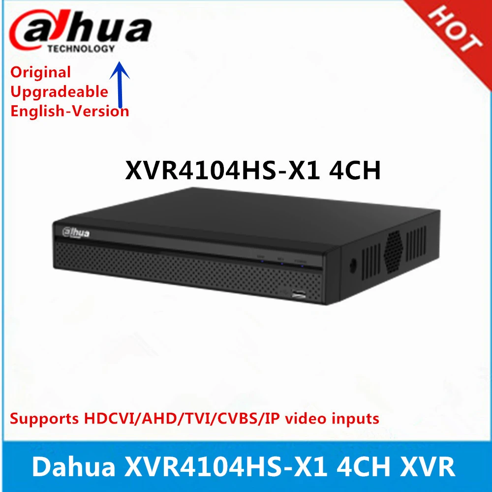 Dahua Xvr4104hsx1 4 Channel 1u Digital Video Recorder Supports Hdcvi