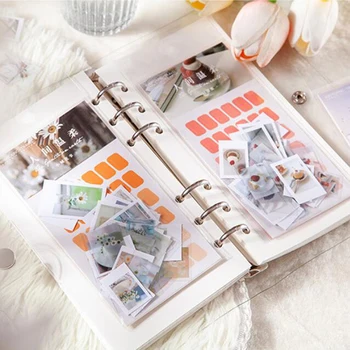 

30Pc Ins Beauty DIY Paper Diary Flower Stickers Chinese Journal Scrap Stationery