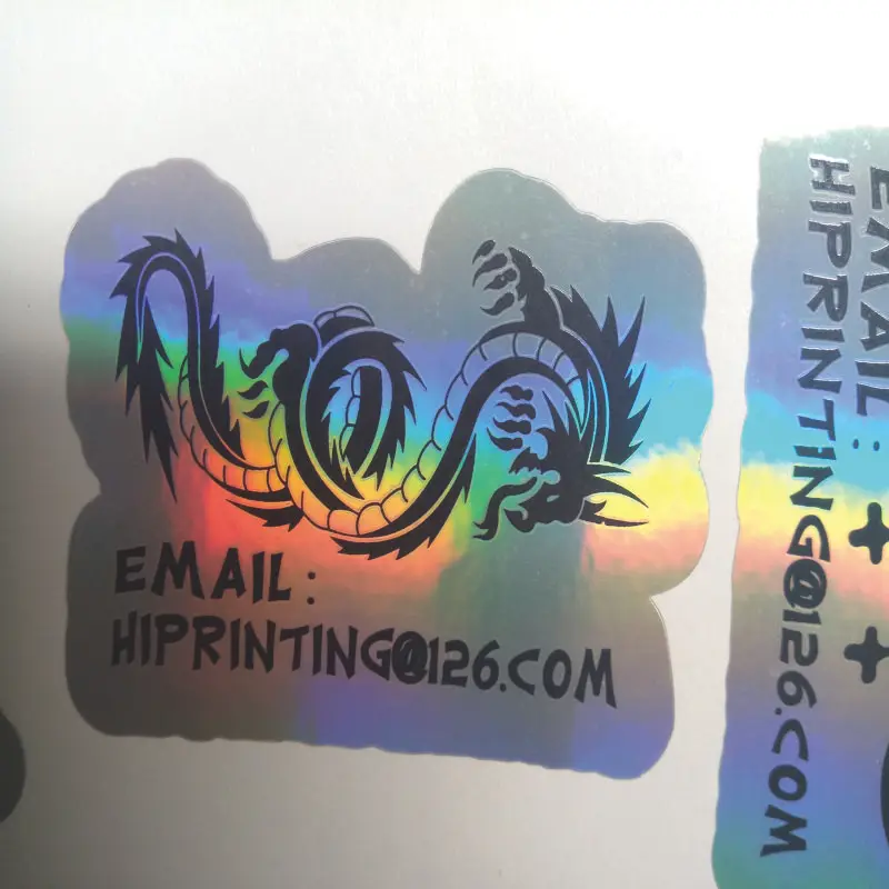 2x2 дюйма белая виниловая наклейка печать на заказ/kiss cut sticker