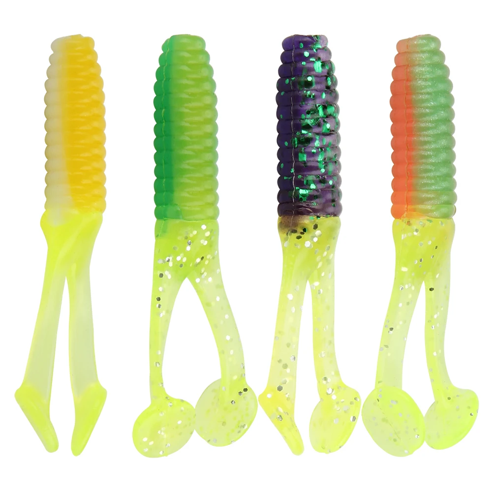 OEM 6g/12g PVC Jig Head T Tail Pesca Esca In Silicone Morbido - Foto 4