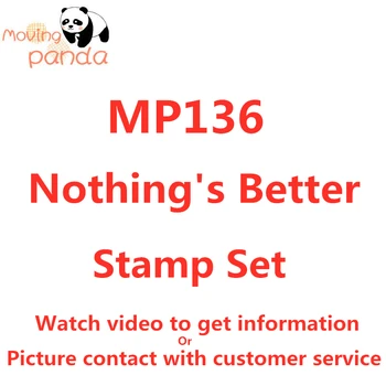 

MP136 NOTHING'S BETTER THAN Metal Cutting Dies and Stamps For DIY Scrapbooking Decorative Embossing Handcraft Die Cutting