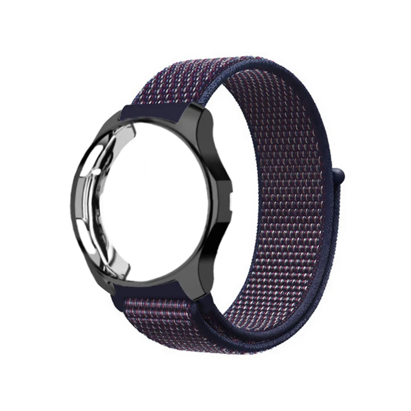 Чехол+ ремешок для samsung galaxy watch 46 мм/active/42 мм gear s3 Frontier huawei watch GT ремешок 22 мм ремешок для часов amazfit bip ремешок 46 - Цвет ремешка: A24