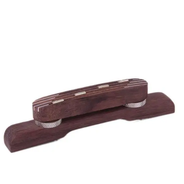 

5x Durable Adjustable Rosewood Mandolin Bridge guitar maker Builder Luthier