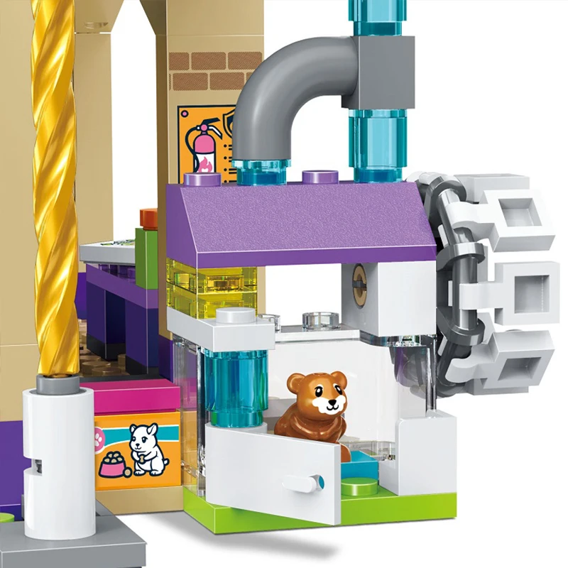 Дешево 10859 совместим с Legoinglys Friends 730 шт. игрушки для детей девочек серии Дом дружбы набор строительных блоков Кирпичи Детские подарки