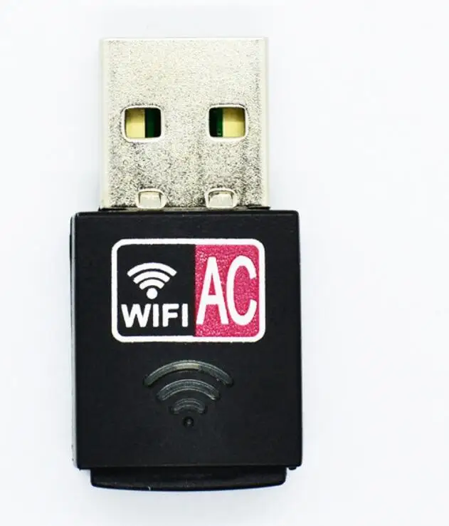 802.11ac беспроводной USB Wifi адаптер Nano-Sized USB Ethernet Сетевая карта 600 Мбит/с 2,4G 5 ГГц ПК WiFi приемник AC WiFi ключ