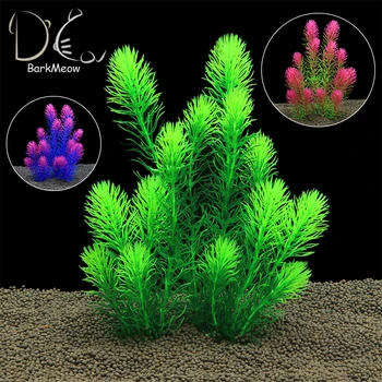 

26cm Simulation Aquatic Plants Fish Tank Aquariums Landscape Microcosmic Decorate TPC Underwater Accessories