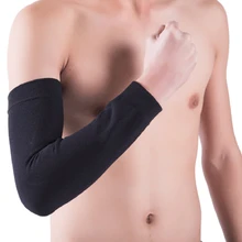 Баскетбольные налокотники защитные накладки анти-УФ эластичные рукава нарукавники шнур