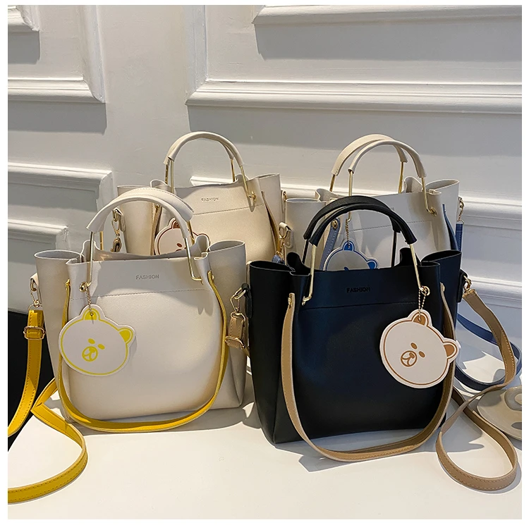 Luxury Handbags Designer Letter Pu Leather Women Shoulder Bags High Capacity Ladies Crossbody Bag Fashion Casual Female Tote Bag