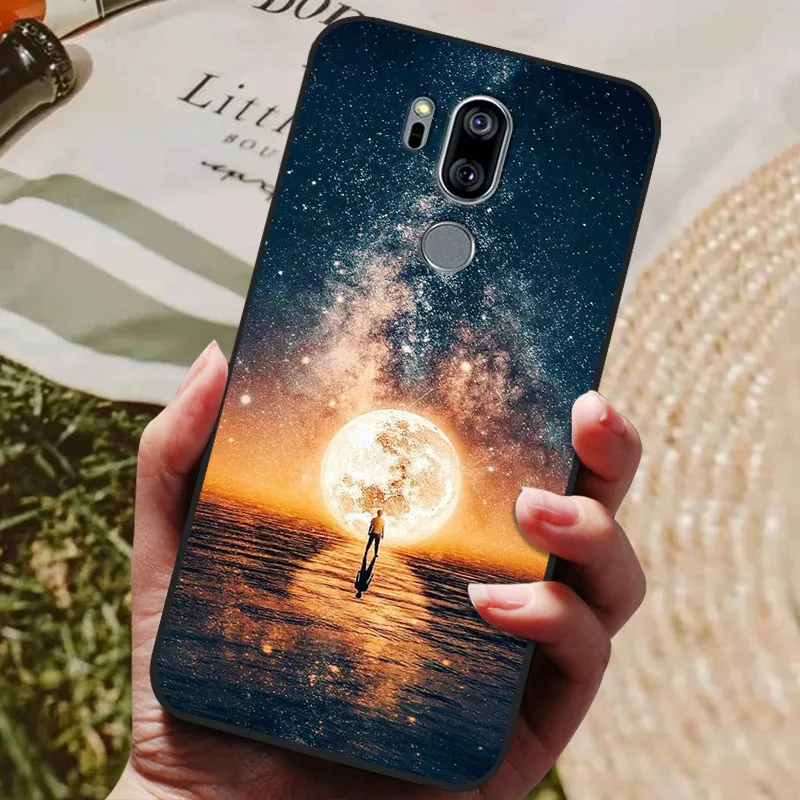 For LG G7 ThinQ Case Cover Wolf Soft Silicone Phone Case For LG G7 ThinQ G710 G7+ G7 Plus LGG7 TPU Bumper Cover G7ThinQ Case waterproof phone bag Cases & Covers