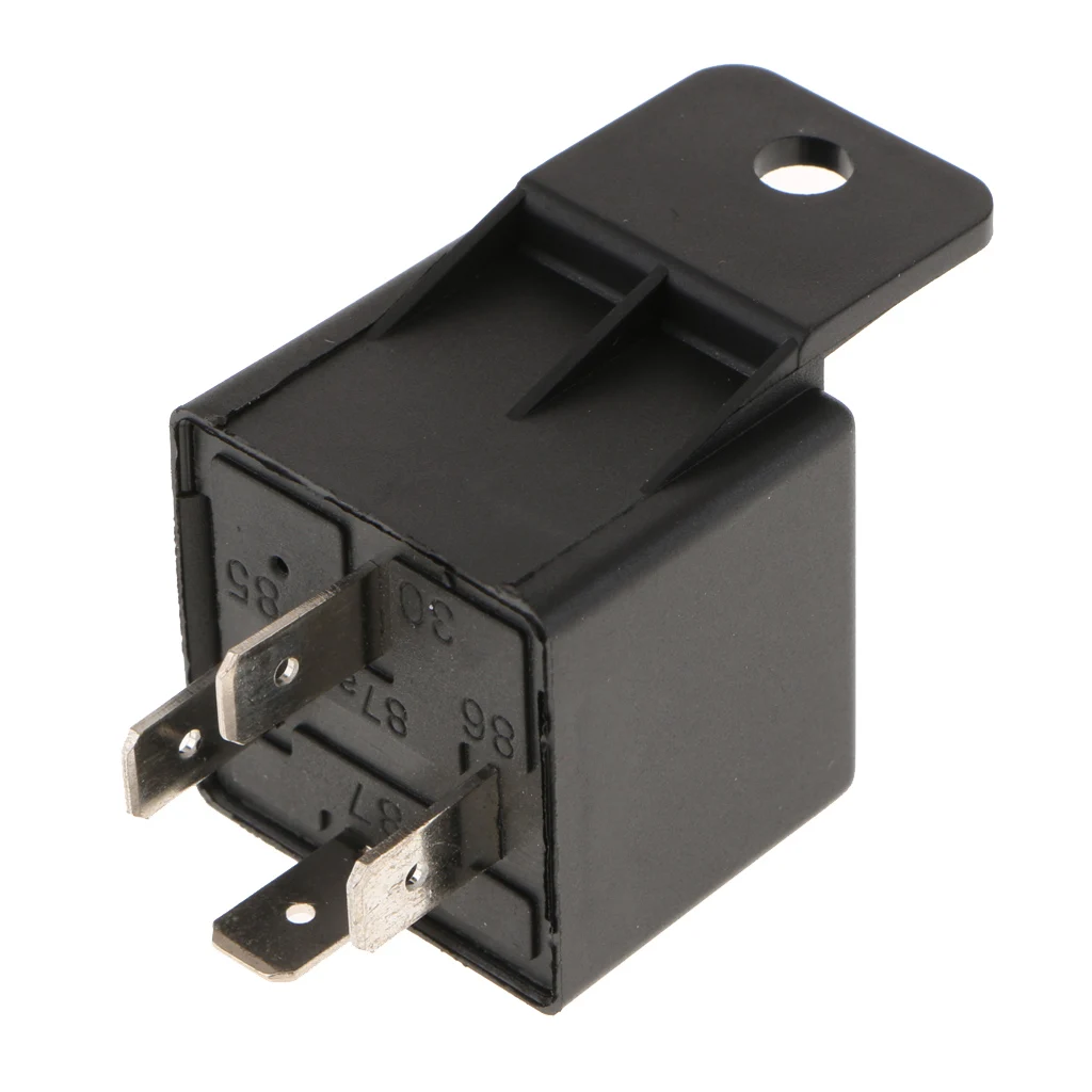 2Pcs Auto 4Pin Relay Relays Socket Control Device Waterproof 24V