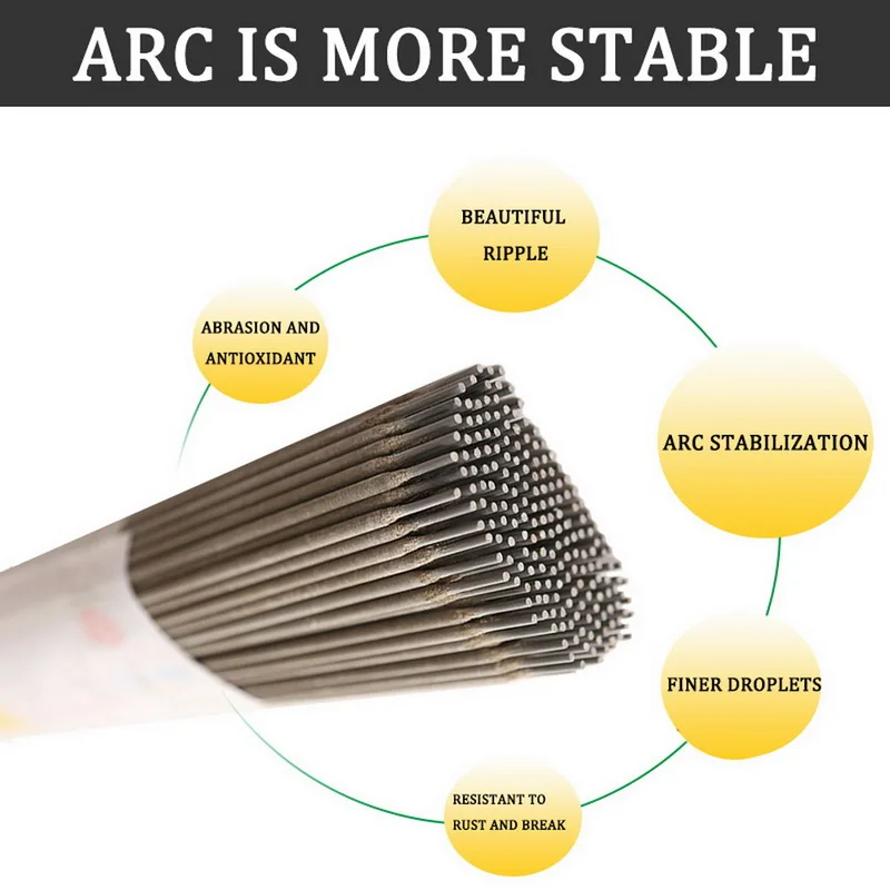 stainless steel welding rod electrodes solder for soldering 304 SS weld wires diameter 1.0mm-4.0mm