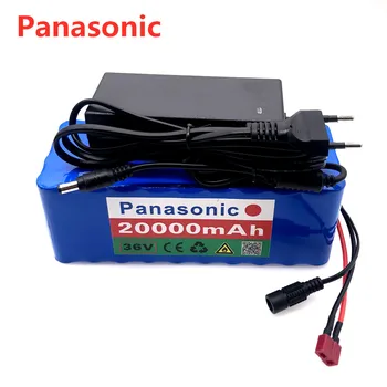 

Panasonic original 36V battery 10s4p 20Ah 36V 18650 battery 500W 42V 20000mah electric bicycle eBike BMS + charger