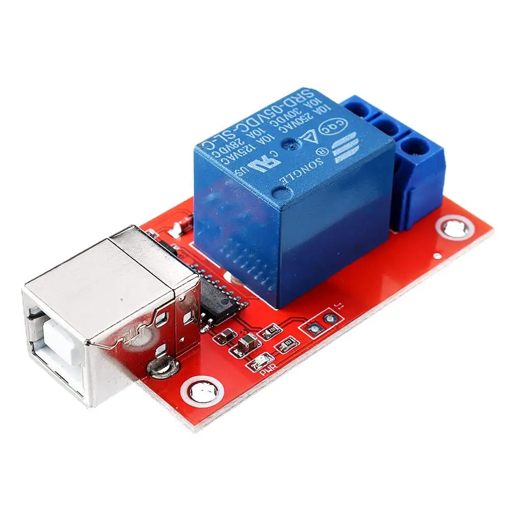 LEORY 1 канал 5 в HID Автономное USB реле USB переключатель управления компьютер переключатель управления ПК интеллектуальный модуль пускового реле