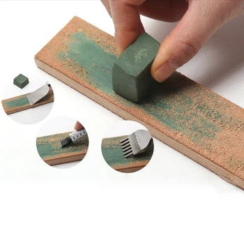 

Leather Honing Strop Compound Grinding Knife Paste Sharpener Sharpening Stone Fine Grind Grinding Oil Stone Fixed Tools