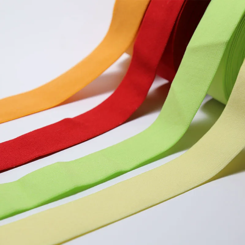 Эластичные ленты 10~ 30 мм эластичные ленты сумки для одежды брюки эластичный резиновый цвет DIY Швейные аксессуары Резиновая лента