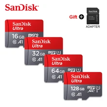 SanDisk Ultra Micro SD карта 200 ГБ 128 Гб 64 Гб карта памяти 32 Гб 16 Гб карта памяти A1 SDHC/SDXC TF карта класс 10 Флэш-карта