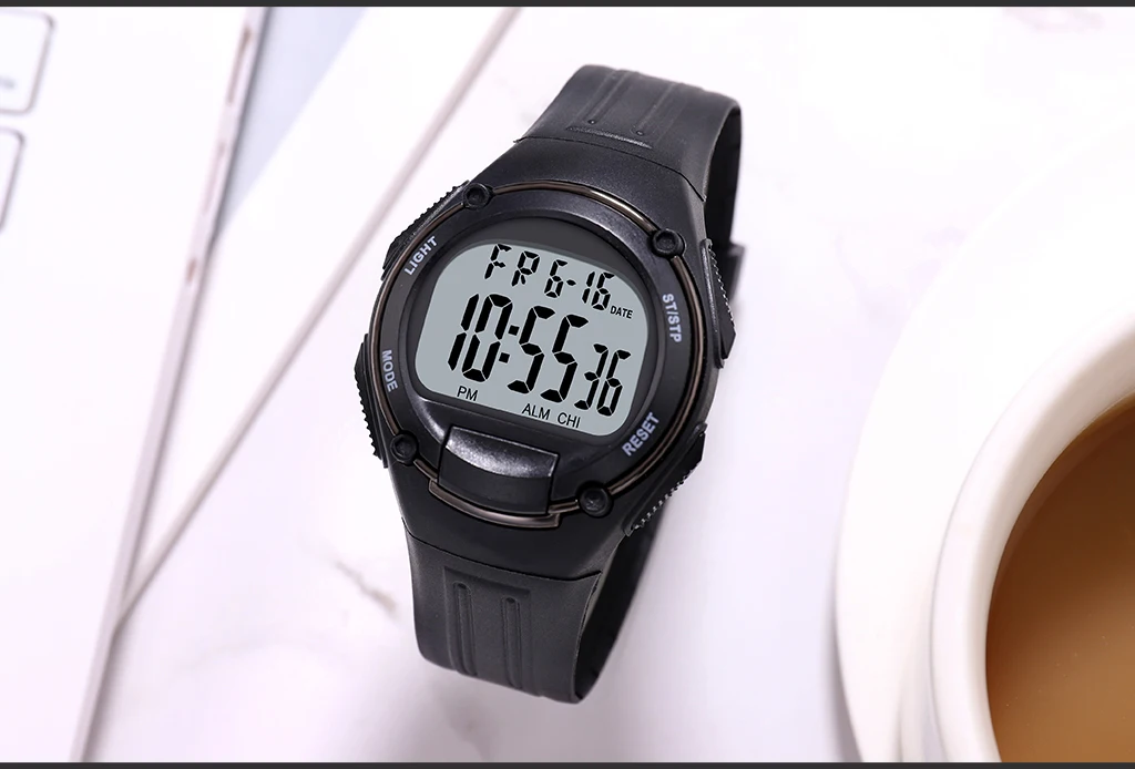 SYNOKE спортивные цифровые наручные часы черные мужские часы светодиодный хронограф ударостойкие Часы Секундомер модные часы Relogio