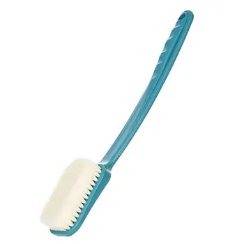 

Spa Shower Massage Ergonomic Long Handle Exfoliating Soft Hair Hanging Hole Skin Care Back Scrubber Bath Brush Handheld