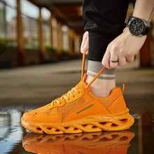 Роскошные мужские кроссовки с лезвиями для бега; прогулочная обувь; Цвет белый; кроссовки для спорта на открытом воздухе; коллекция 350 года; Дизайнерские кроссовки Kanye