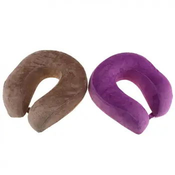 

Duck Tongue Type Slow Rebound Memory Foam Pillow with Neck Protection Pillow for Office Car Travel