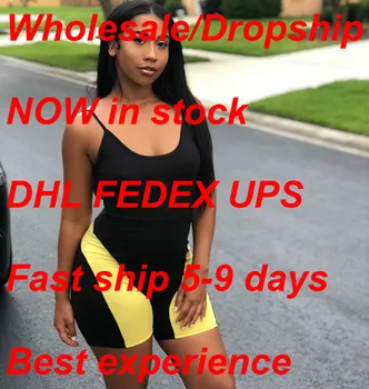 

Ladies summer sexy O-neck jumpsuit sleeveless jumpsuit jumpsuit black casual stretch bodysuit