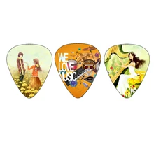 Хороший дешевый высококачественный логотип лучший целлюлоидный медиаторы для гитар