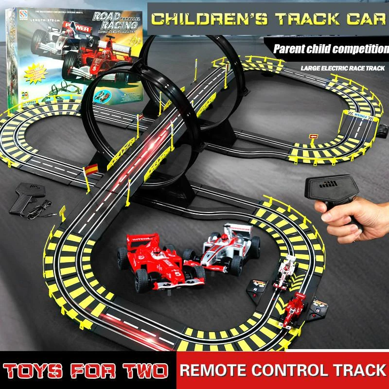 scale electric race track