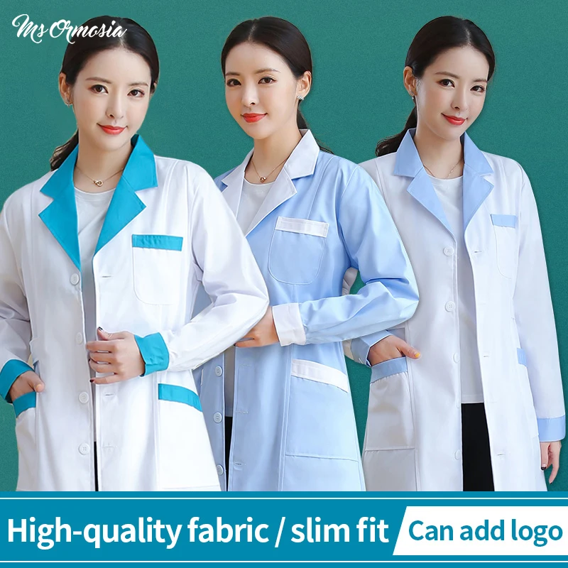 

msormosia 2020 New Slim Uniform Spa Uniform Lady Beauty Salon Nursing Uniform Lab Uniform Pet Shop Scrub Uniform Workwear