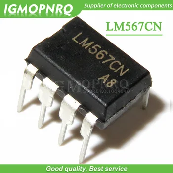 

10pcs LM567CN LM567 DIP-8 Telephone Ringers Tone Decoder 8-PDIP 0 to 70 new original