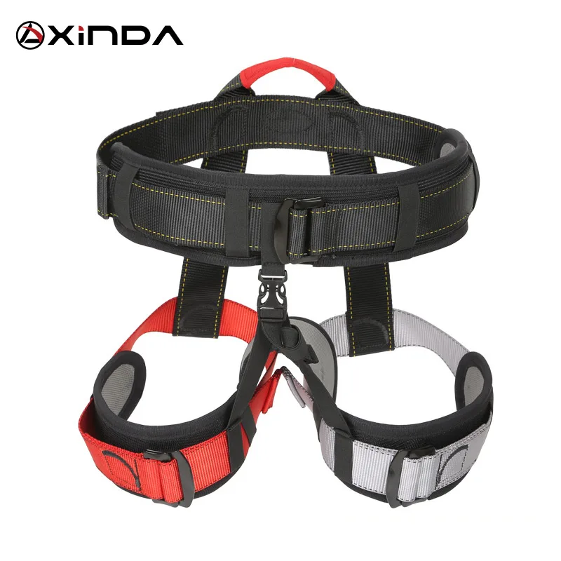 Xinda Aerial Yoga Safety Belt Indoor Fitness Sling Suspended Widened Waist Guard Leg Protective Shorts Yoga Harness